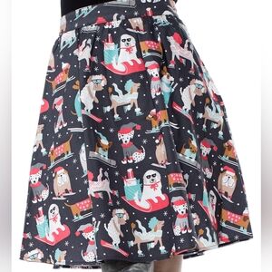 Retrolicious Winter dog skirt